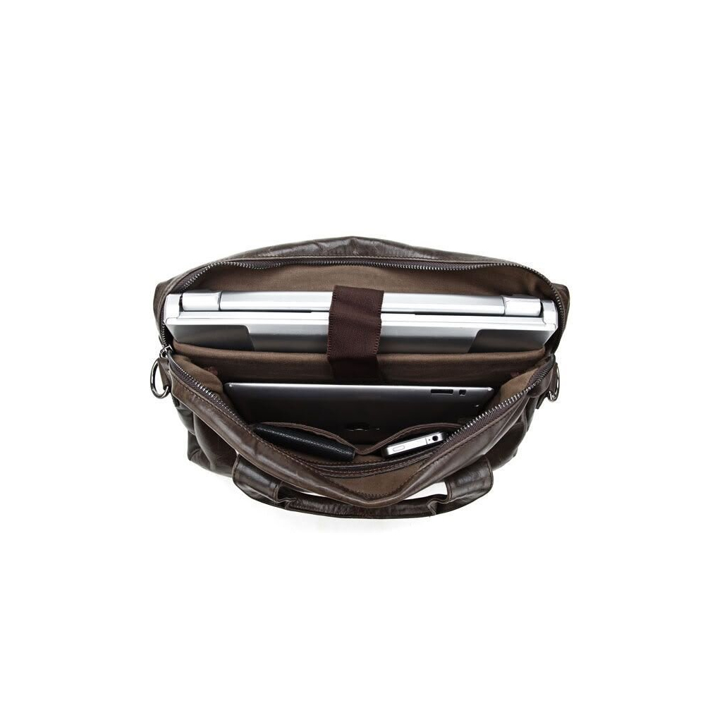 Сумка Vintage Коричнева (14088) - зображення 9