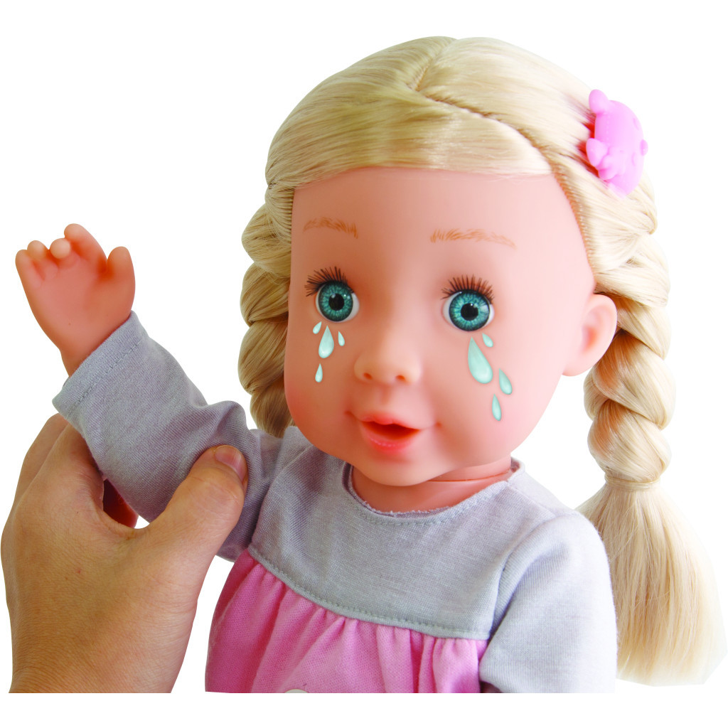 Лялька Simba New Born Baby Маленька дівчинка з функцією сліз 43 см (5030055) - зображення 4