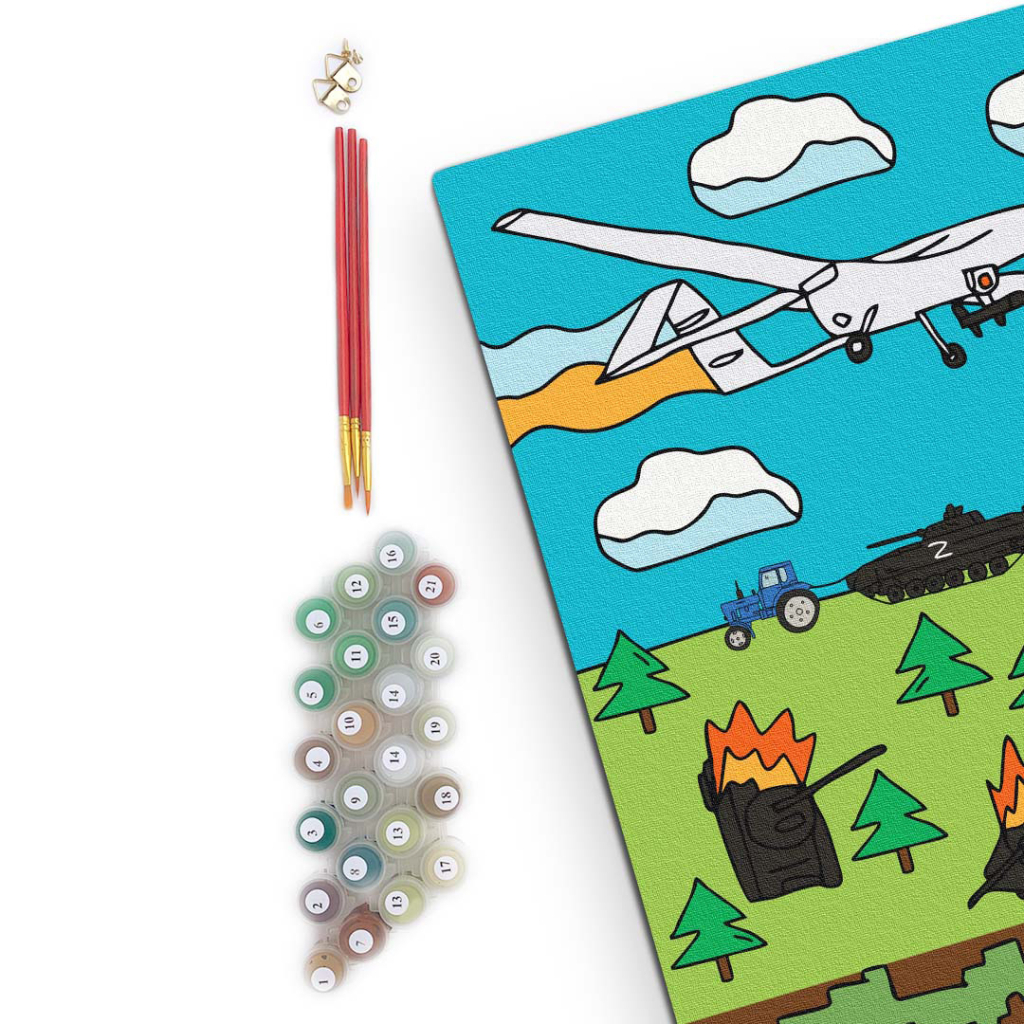 Картина по номерам Orner Чорнобаївка 40х50 см (orner-1669) - изображение 3