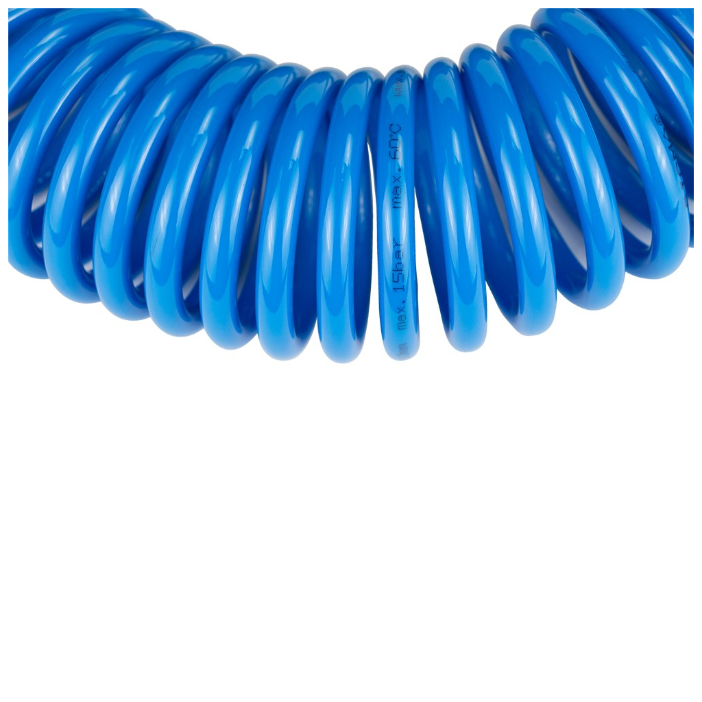 Пневматичний шланг Sigma спіральний поліуретановий (PU) 15м 8x12мм (7012231) - зображення 2