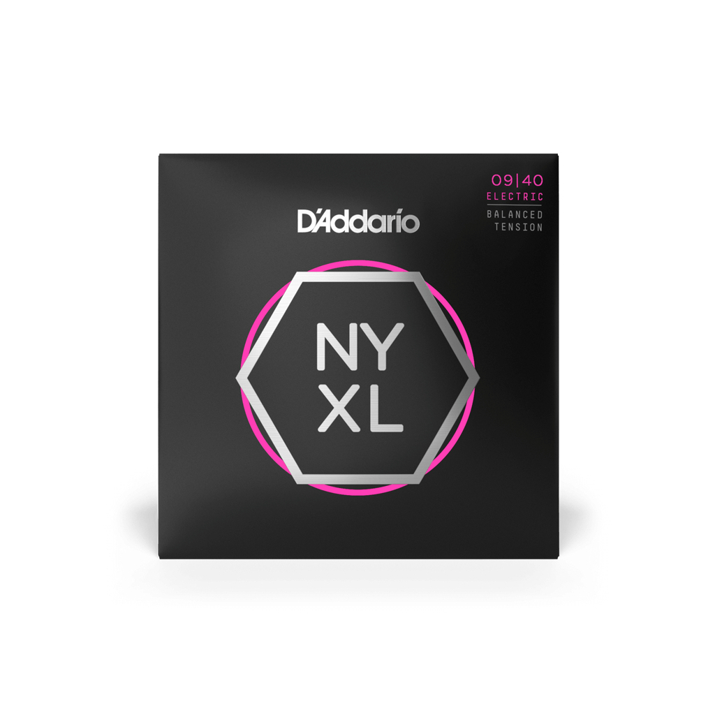 Струни для гітари D'Addario NYXL Electric Balanced Tension Super Light (09-40) (NYXL0940BT) - зображення 1