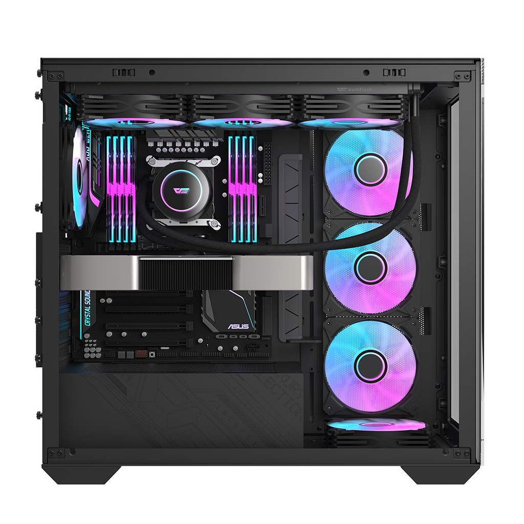 Корпус для ПК DARKFLASH DLX4000 BLACK - зображення 12