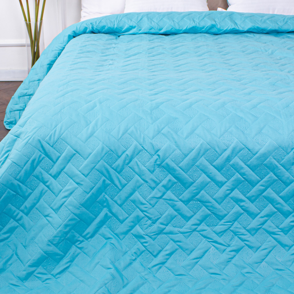 Покривало MirSon набір Deep Line №7102 Capri Breeze 200х220 + 2 наволочки 50х70 (2200005623657) - зображення 5