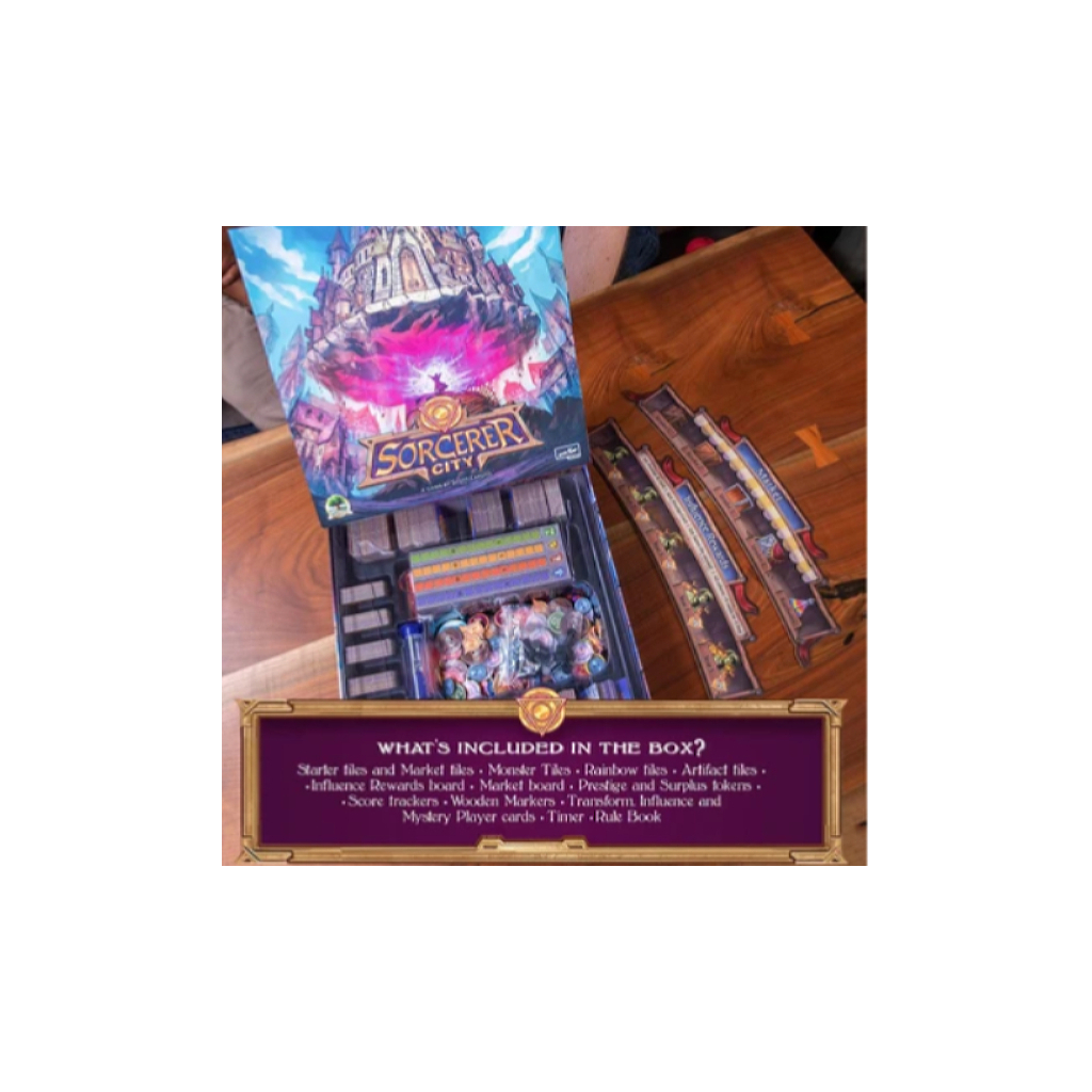 Настільна гра Druid City Games Sorcerer City (Місто Чарівників) , англійська (3770) - зображення 3