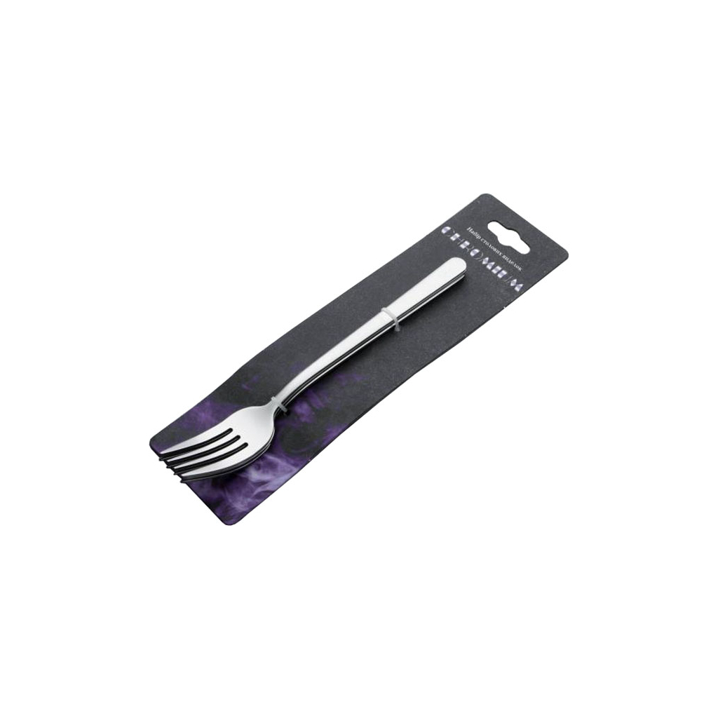 Столова виделка Gusto Chromium 3 шт (GT-F042-3) - зображення 1