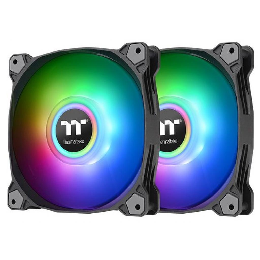 Кулер до корпусу ThermalTake Pure Duo 12 ARGB Sync Radiator Fan 2 Pack Fan (CL-F115-PL12SW-A) - зображення 5