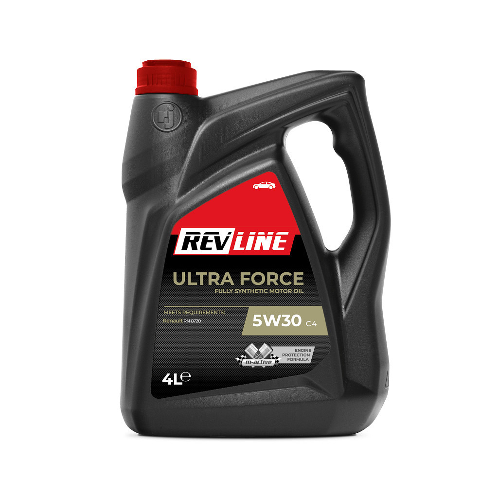 Моторна олива REVLINE ULTRA FORCE C4 5w30 4л (RUFC45304) - изображение 1