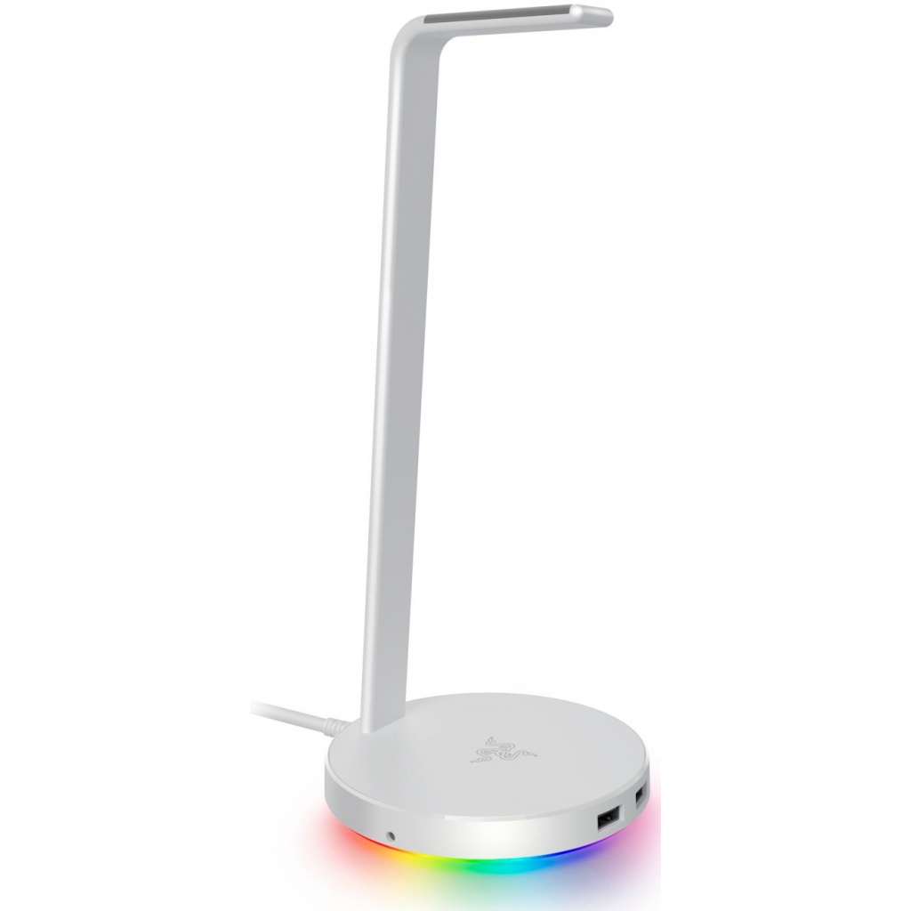 Підставка для гарнітури Razer Base Station V2 Chroma Mercury (RC21-01510300-R3M1) - зображення 3