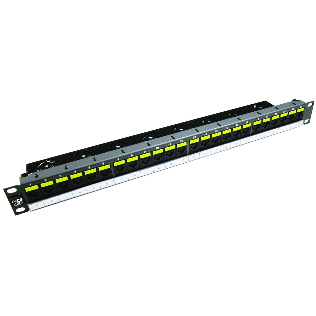 Патч-панель 19" 24xRJ-45 UTP cat. 5е, 1U Molex (PID-00174) - изображение 1