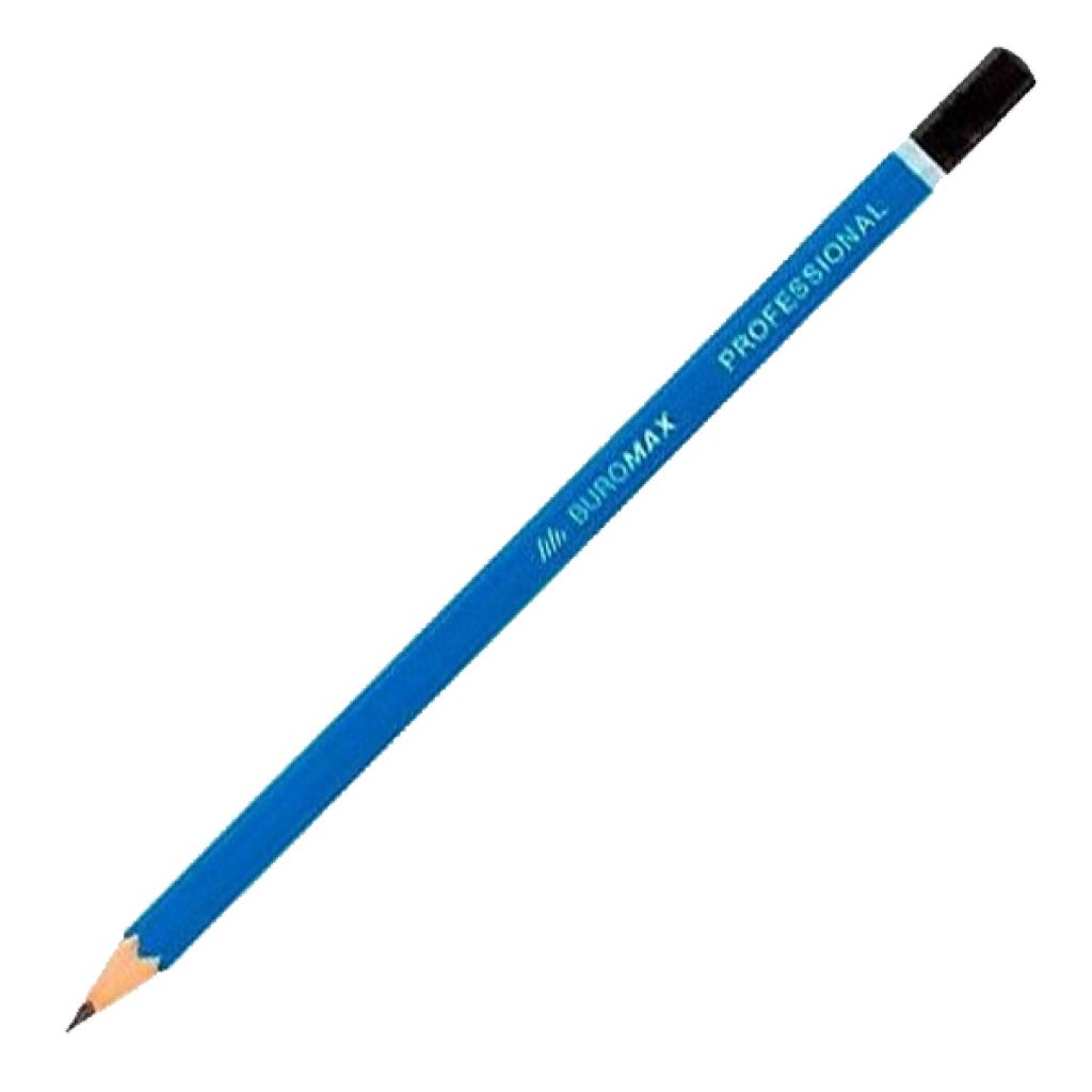 Олівець графітний Buromax PROFESSIONAL SET*12шт (BM.8565) - зображення 1