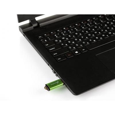 USB флеш накопичувач eXceleram 64GB A3 Series Green USB 2.0 (EXA3U2GR64) - зображення 7