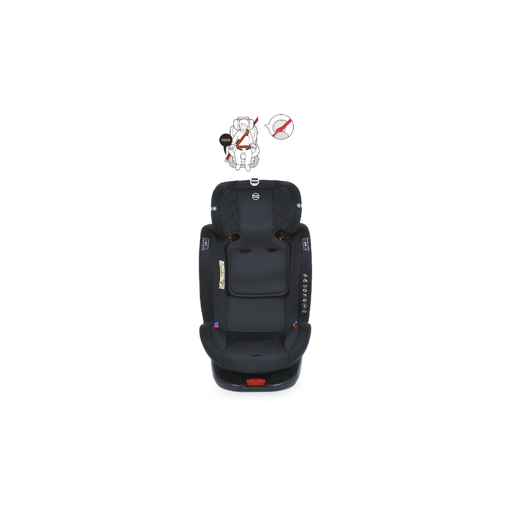 Автокрісло El Camino ME 1114 Everest Black (ME 1114 black) - зображення 4