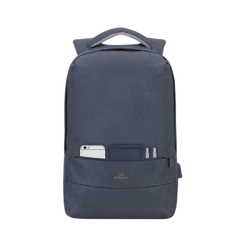 Рюкзак для ноутбука RivaCase 15.6" 7562 dark grey anti-theft (7562DarkGrey) - зображення 3