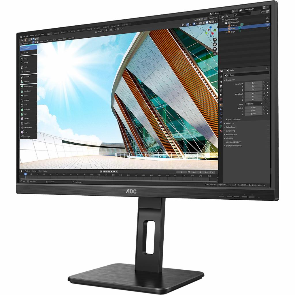 Монітор AOC 27P2Q - зображення 4