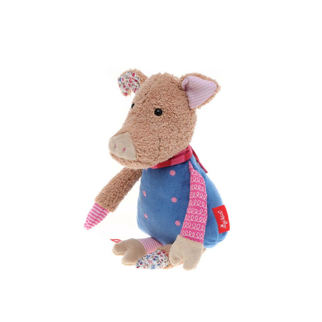 М'яка іграшка Sigikid Patchwork Sweety Свинка 31 см (38708SK) - зображення 13