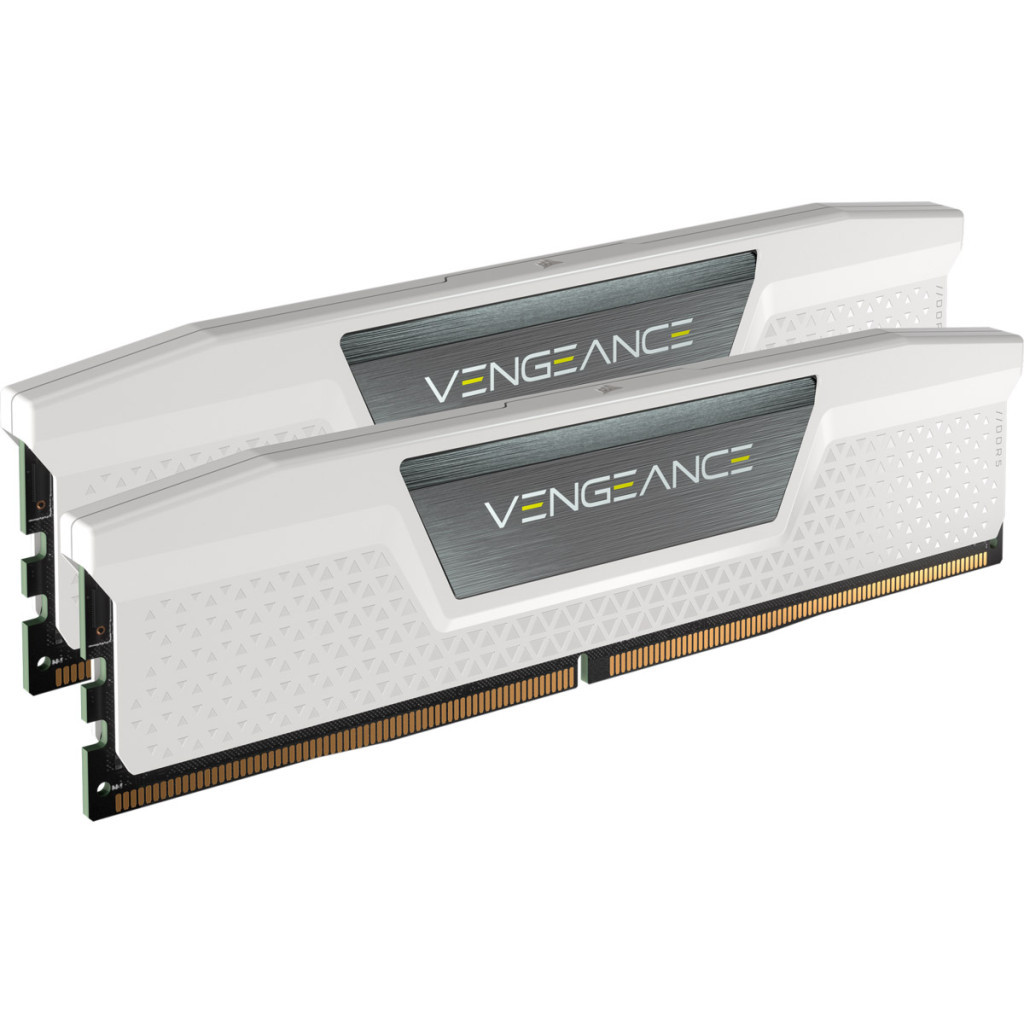 Модуль пам'яті для комп'ютера DDR5 32GB (2x16GB) 5600 MHz Vengeance White Corsair (CMK32GX5M2B5600C36W) - зображення 2