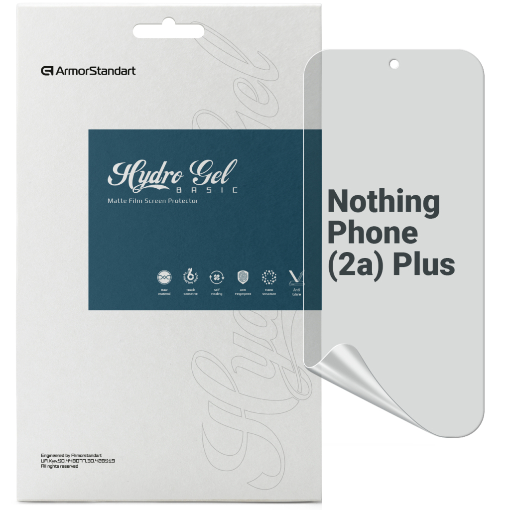 Плівка захисна Armorstandart Matte Nothing Phone (2a) Plus (ARM80432) - зображення 1