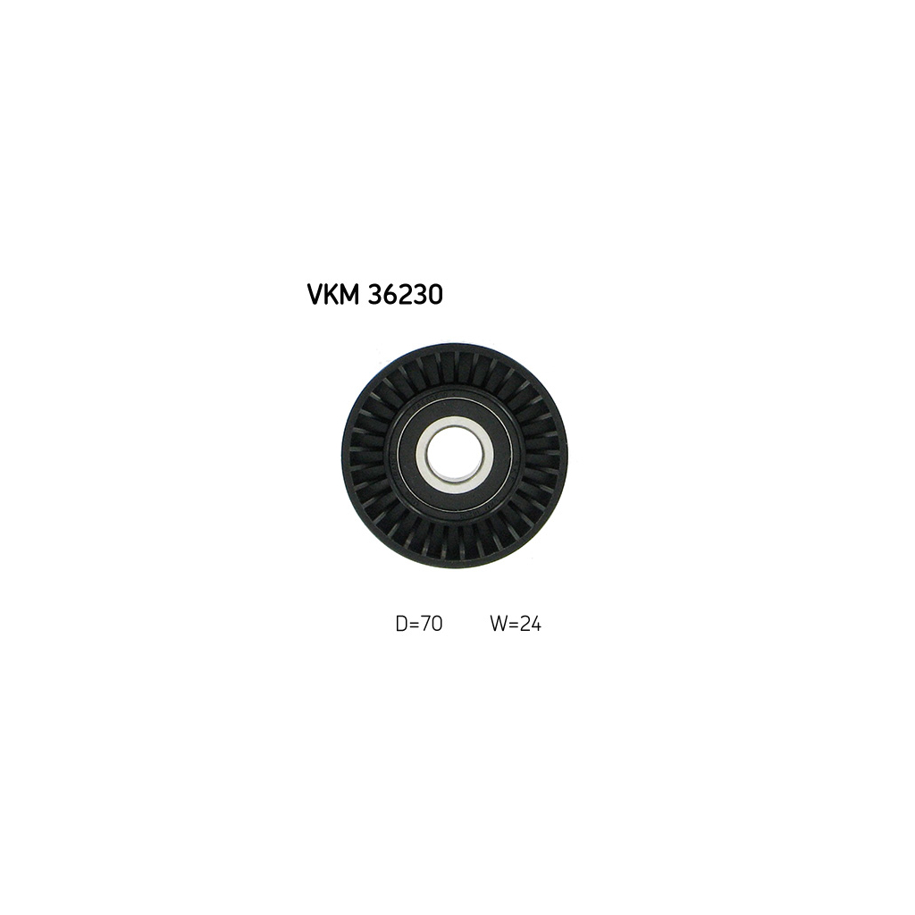 Ролик натягувача ременя SKF VKM 36230 - зображення 2