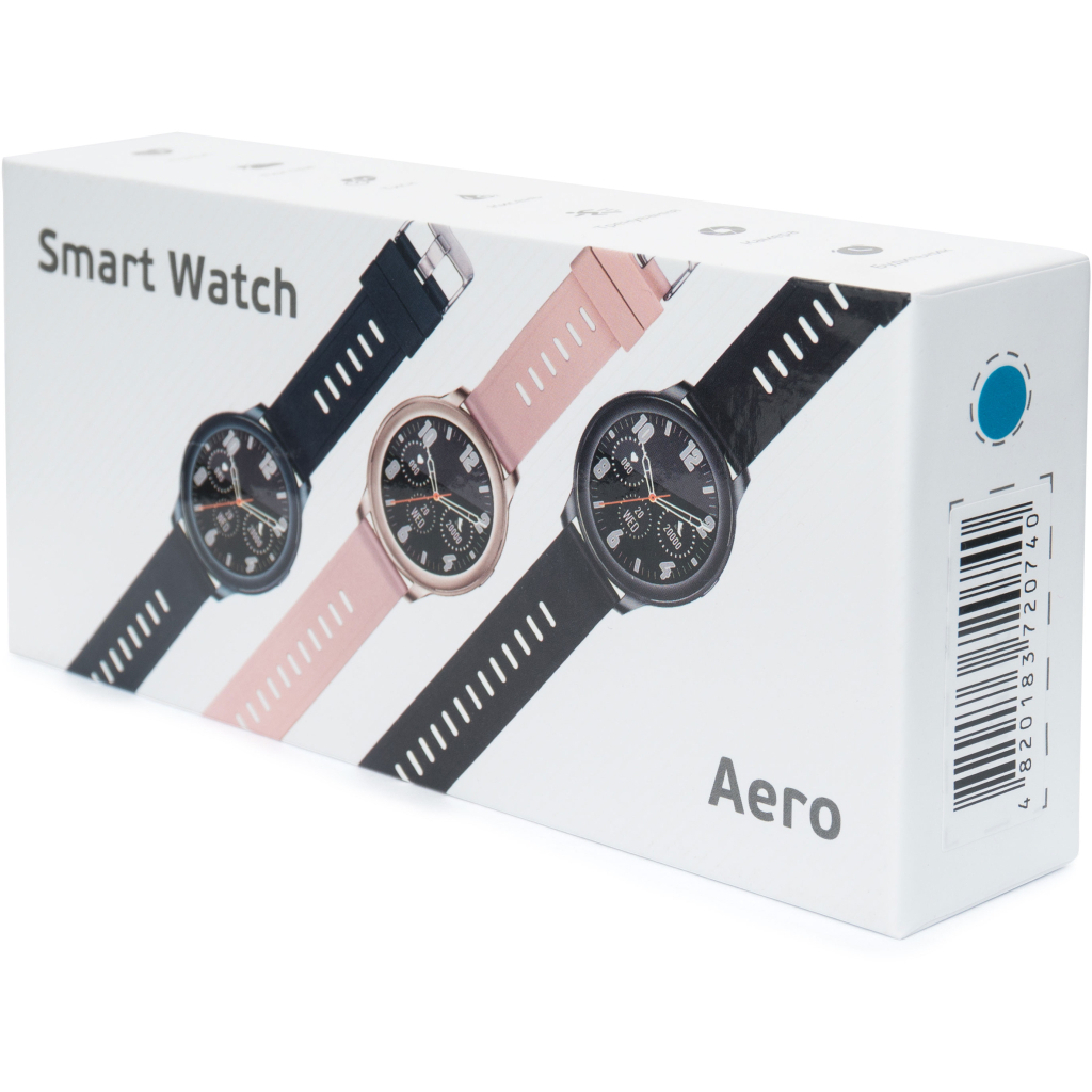 Смарт-годинник Globex Smart Watch Aero Blue - зображення 4