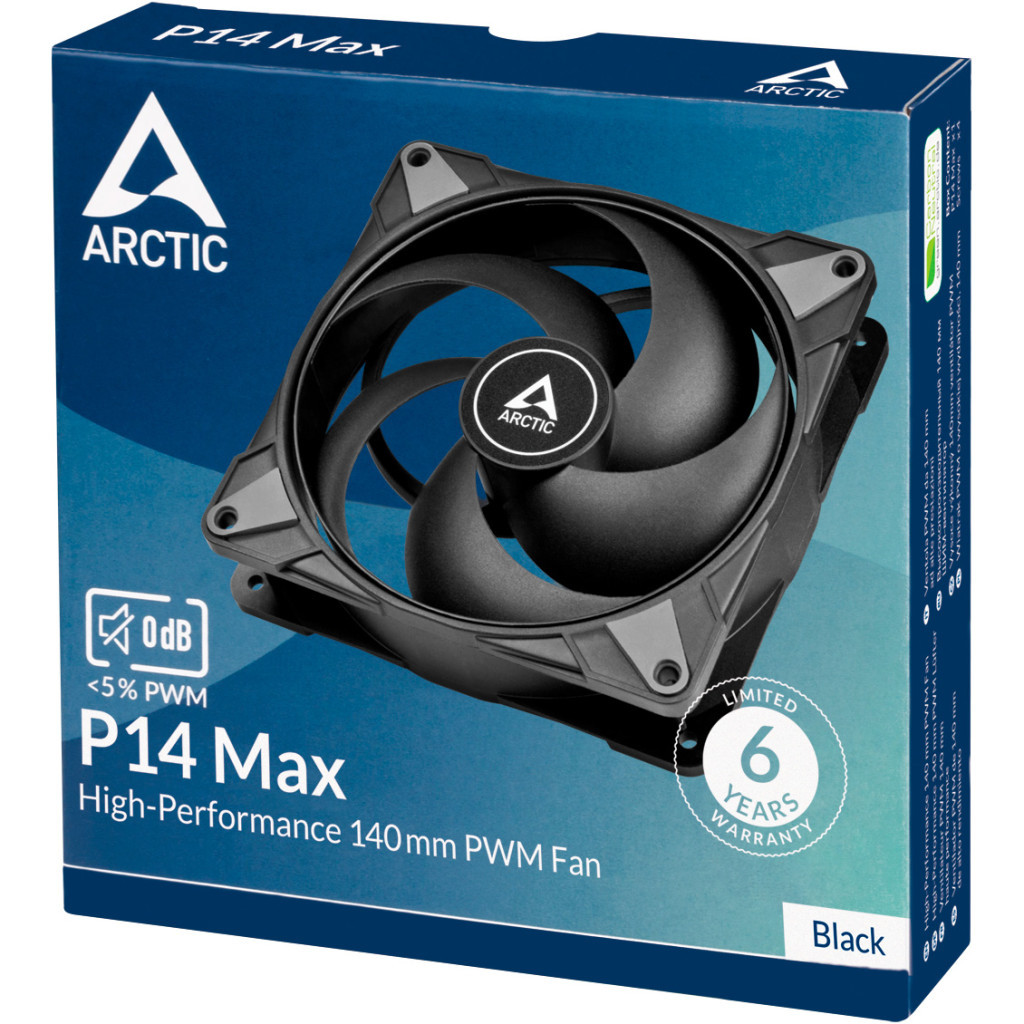 Кулер до корпусу Arctic P14 MAX (ACFAN00287A) - изображение 4