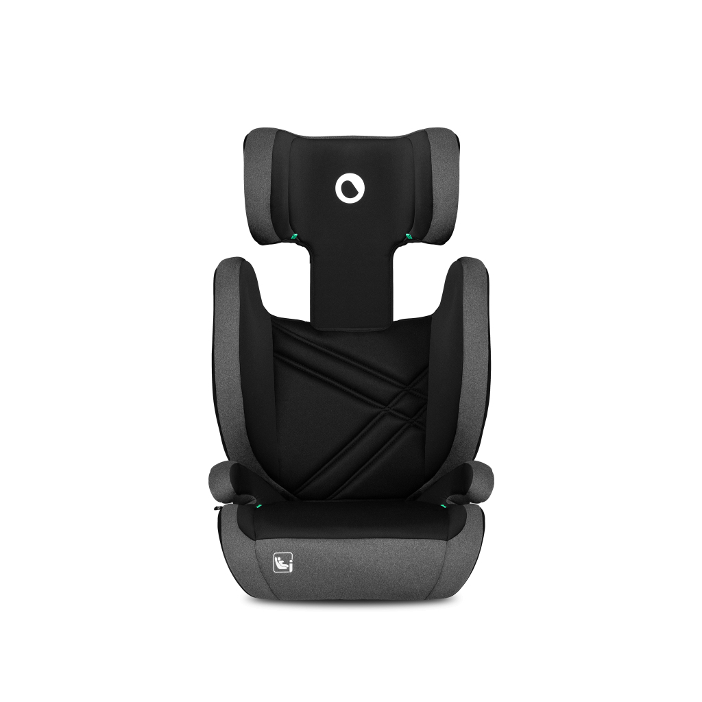 Автокрісло Lionelo Hugo I-Size Black Grey 15-36 кг (LO-HUGO I-SIZE BLACK GREY) - зображення 3