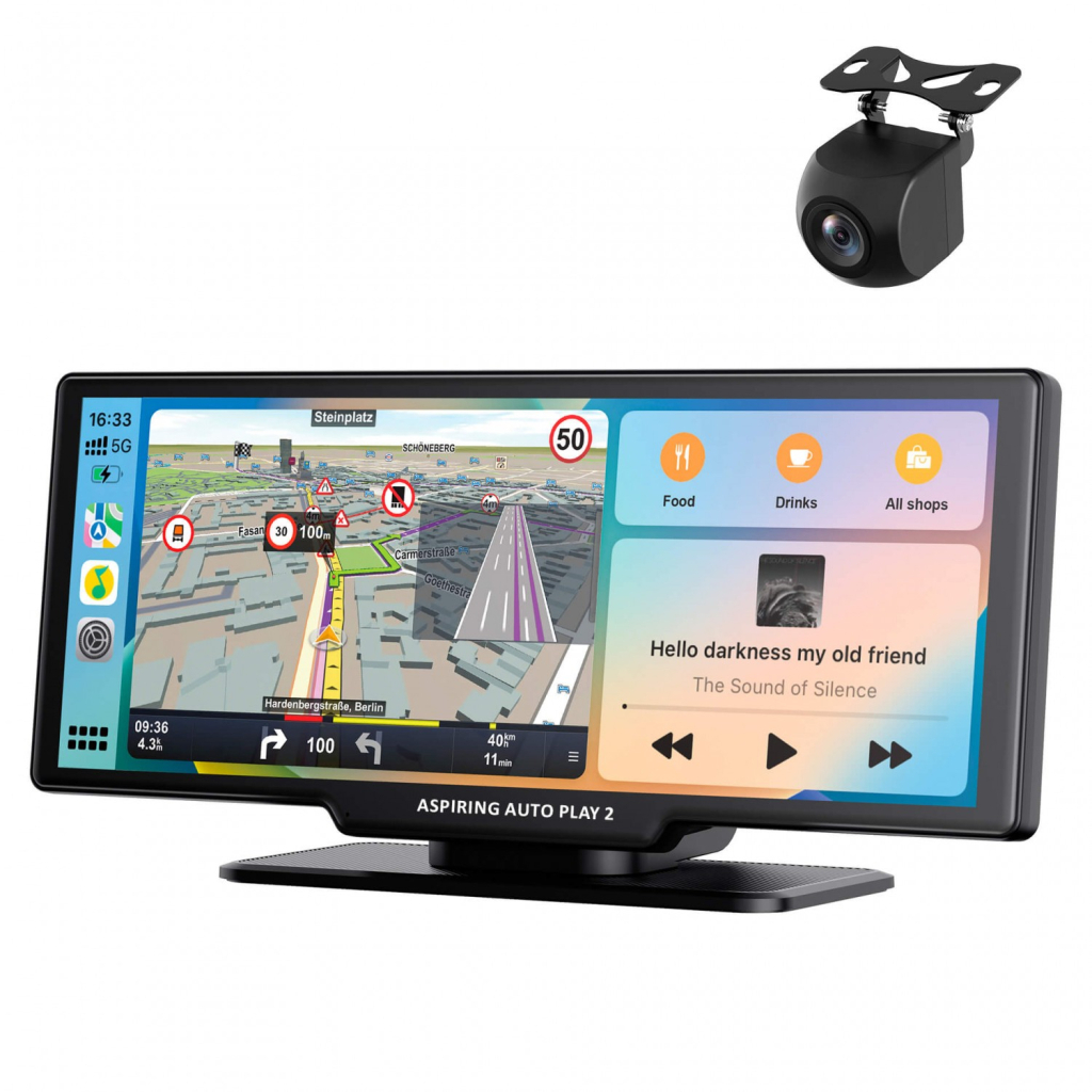 Автомобільний монітор Aspiring Auto Play 2, Magnet, CarPlay, Android auto - изображение 3