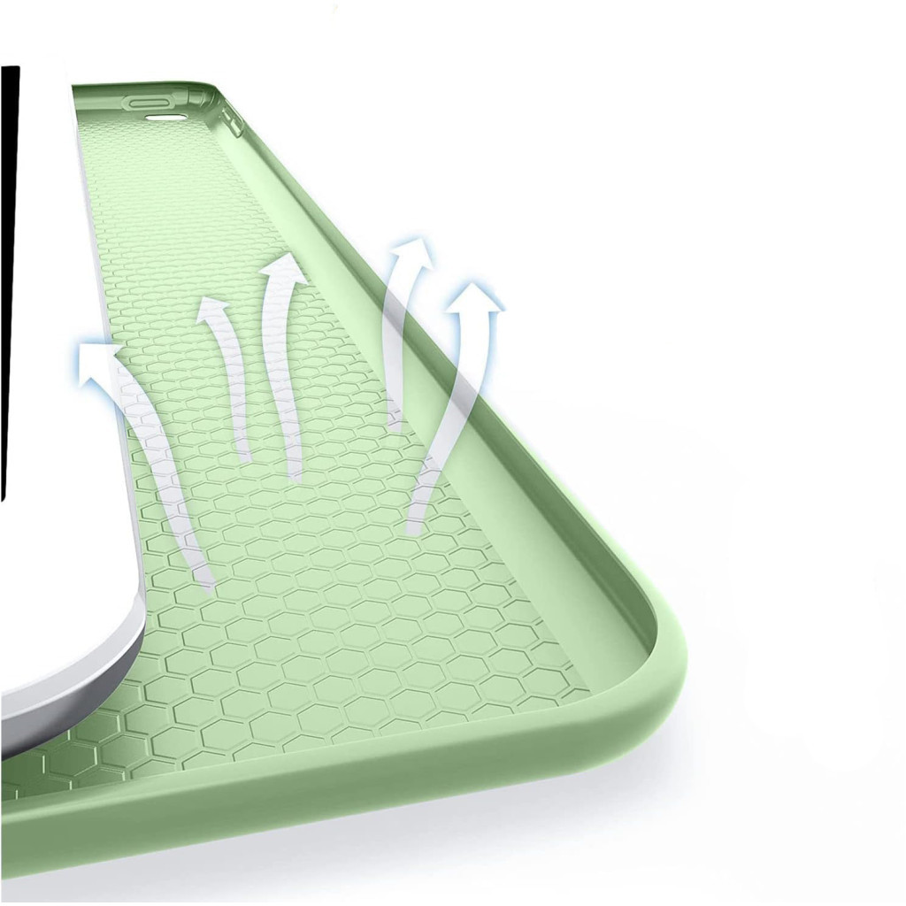 Чохол до планшета BeCover Tri Fold Soft TPU Silicone Apple iPad Air 11" M2/M3 (2024/2025) Green (711407) - зображення 4