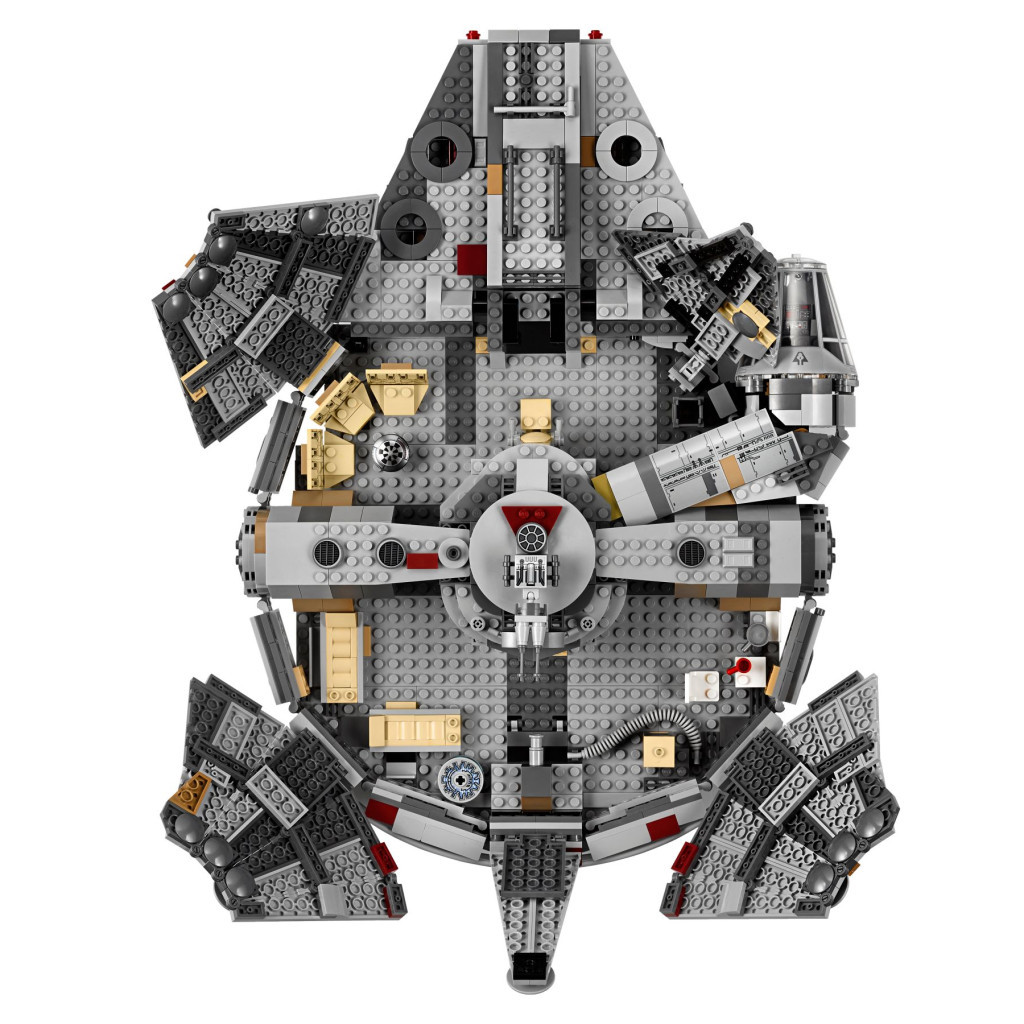 Конструктор LEGO Star Wars Сокіл Тисячоліття 1351 деталь (75257) - зображення 7