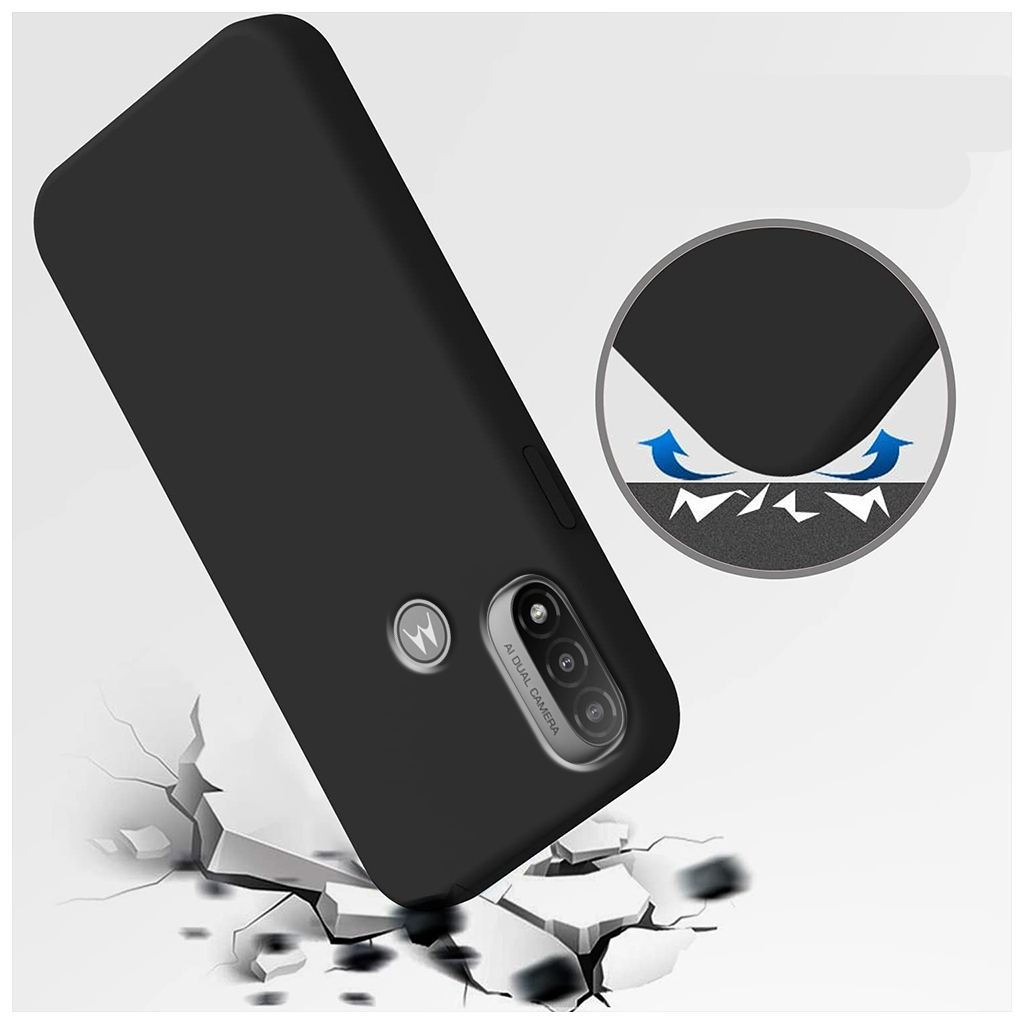 Чохол до мобільного телефона BeCover Motorola Moto E20 Black (707612) - зображення 4
