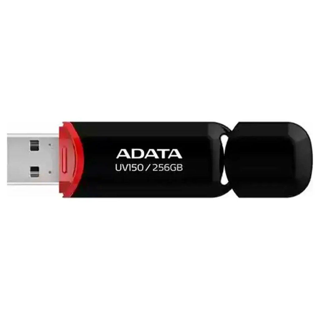 USB флеш накопичувач ADATA 256GB UV150 Black USB 3.2 (AUV150-256G-RBK) - зображення 2