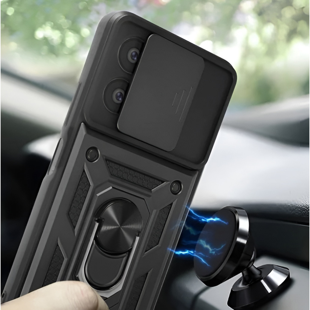 Чохол до мобільного телефона BeCover Military Honor X7a Black (710669) - зображення 3