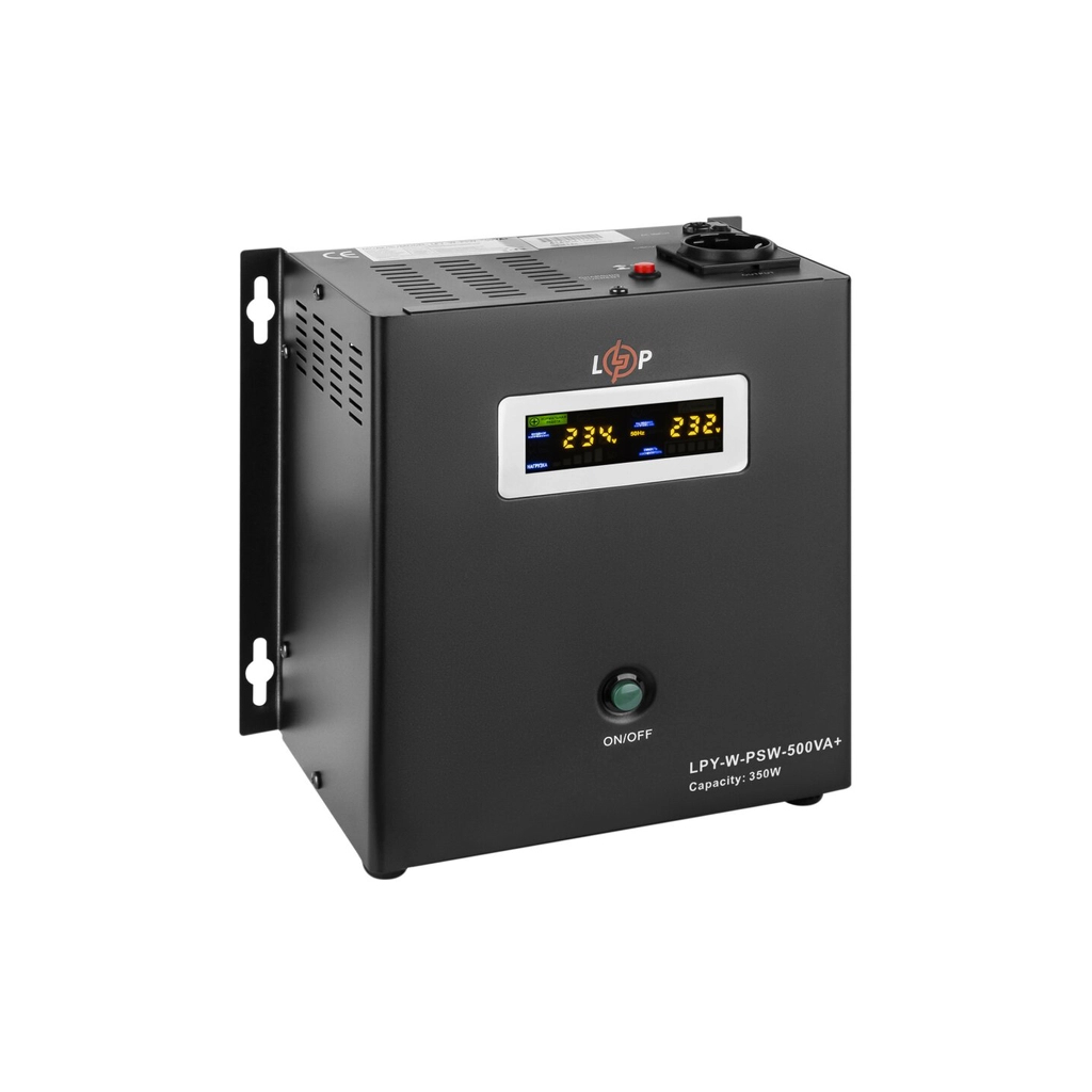 Пристрій безперебійного живлення LogicPower LPY- W - PSW-500VA+, 5А/10А (4142) - зображення 5