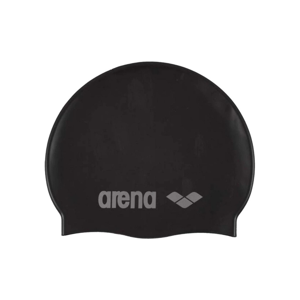 Шапка для плавання Arena Classic Silicone JR 91670-044 чорний Діт OSFM (3468333887717) - зображення 1