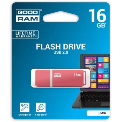 USB флеш накопичувач Goodram 16GB UMO2 Orange USB 2.0 (UMO2-0160O0R11) - зображення 6