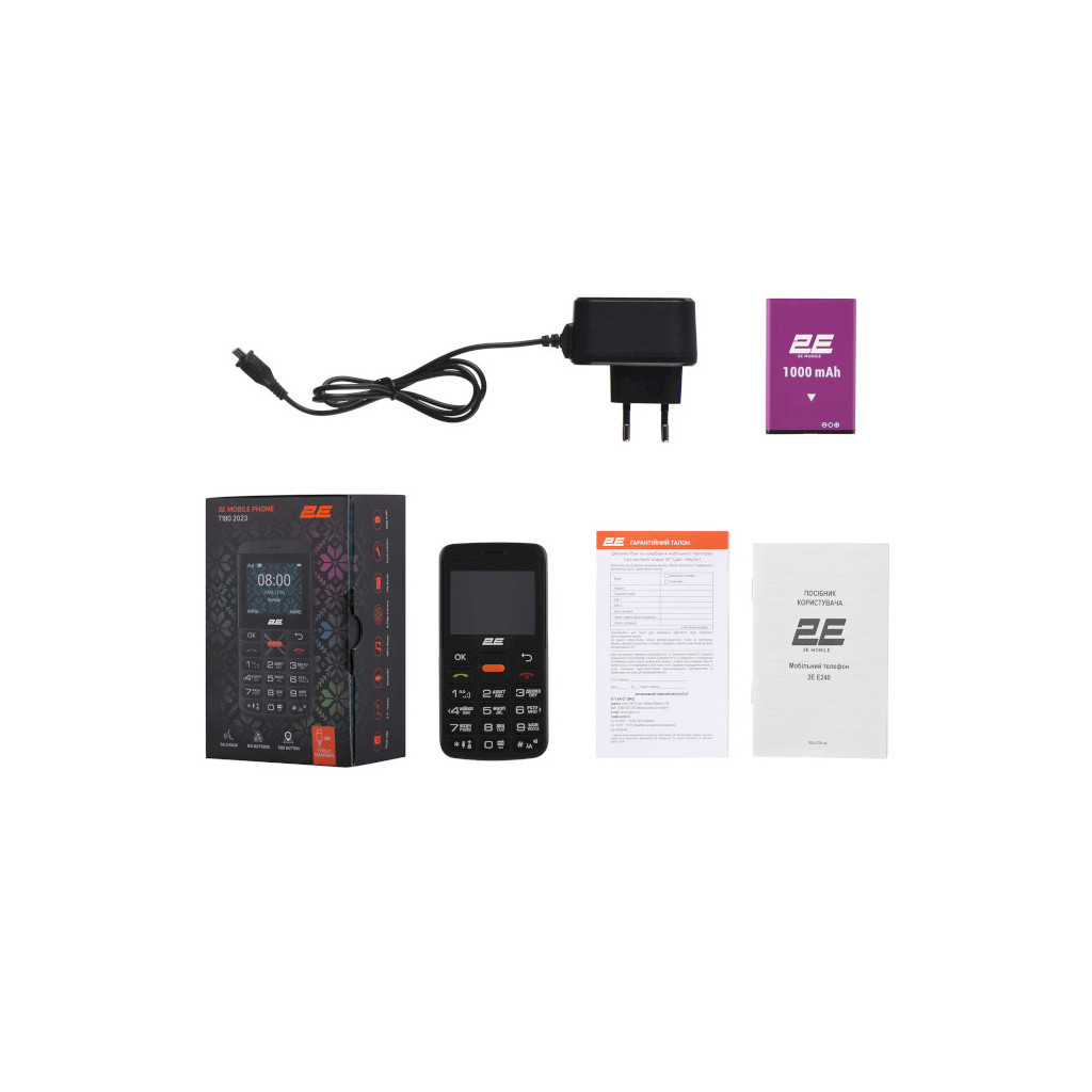 Мобільний телефон 2E T180 MAX Black (688130251051) - изображение 11