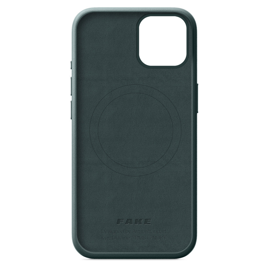 Чохол до мобільного телефона Armorstandart FAKE Leather Case Apple iPhone 15 Sequoia Green (ARM76291) - зображення 2
