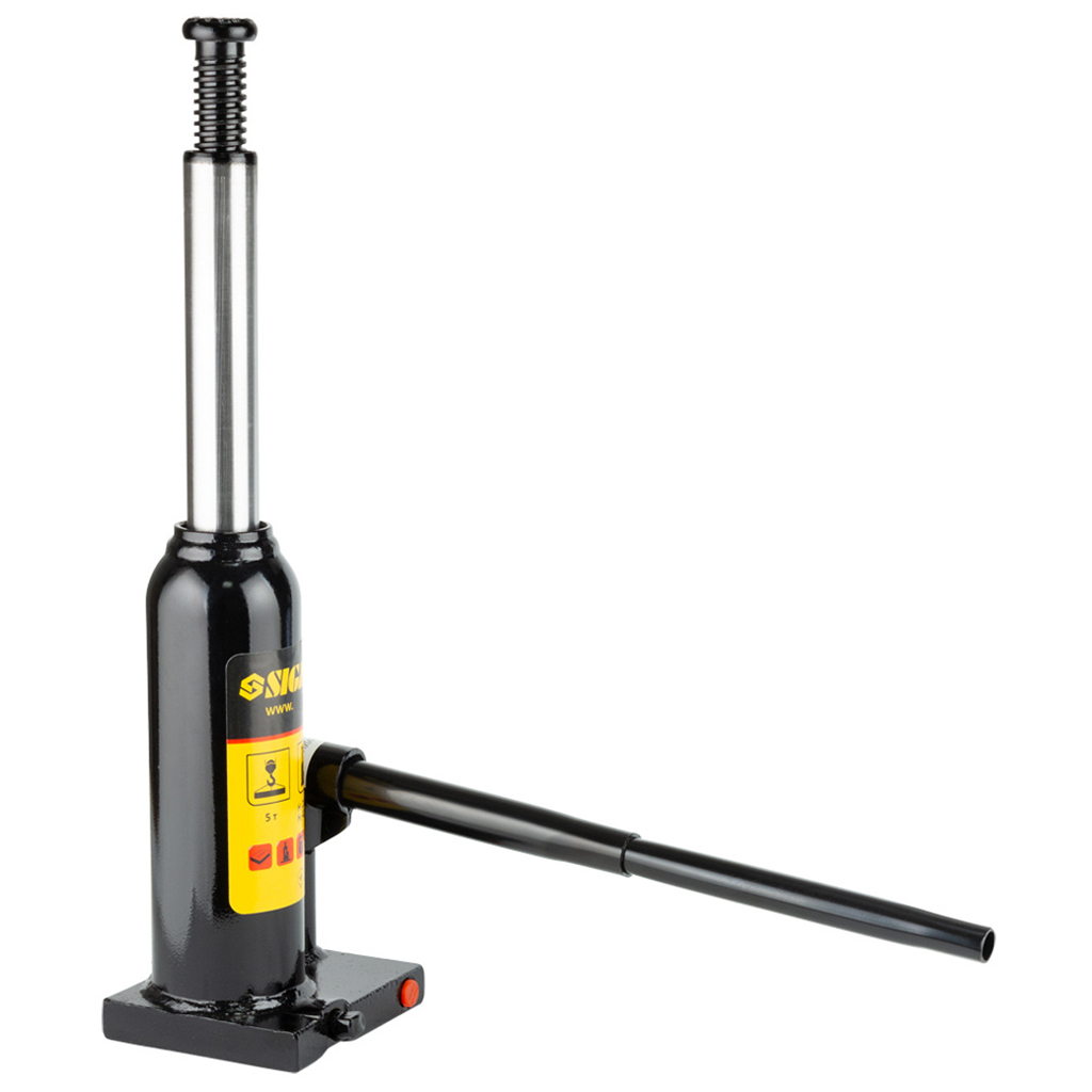 Домкрат Sigma гідравлічний пляшковий 5т, 210-420мм (6101051) - изображение 6