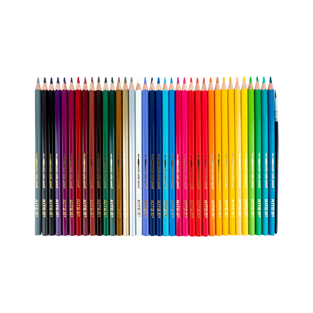 Олівці кольорові Kite Classic акварельні, 36 кольорів (K-1052) - изображение 3