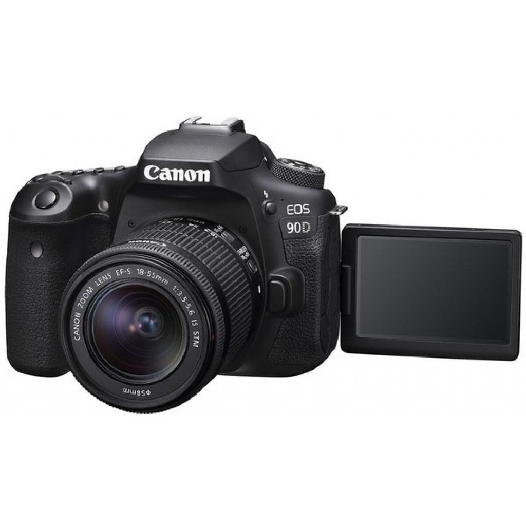 Цифровий фотоапарат Canon EOS 90D + 18-55 IS STM (3616C030) - зображення 1