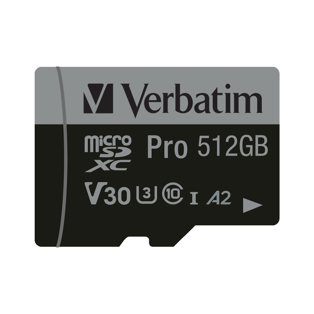 Карта пам'яті Verbatim 512GB microSDXC class 10 UHS-III PRO (47046) - зображення 2