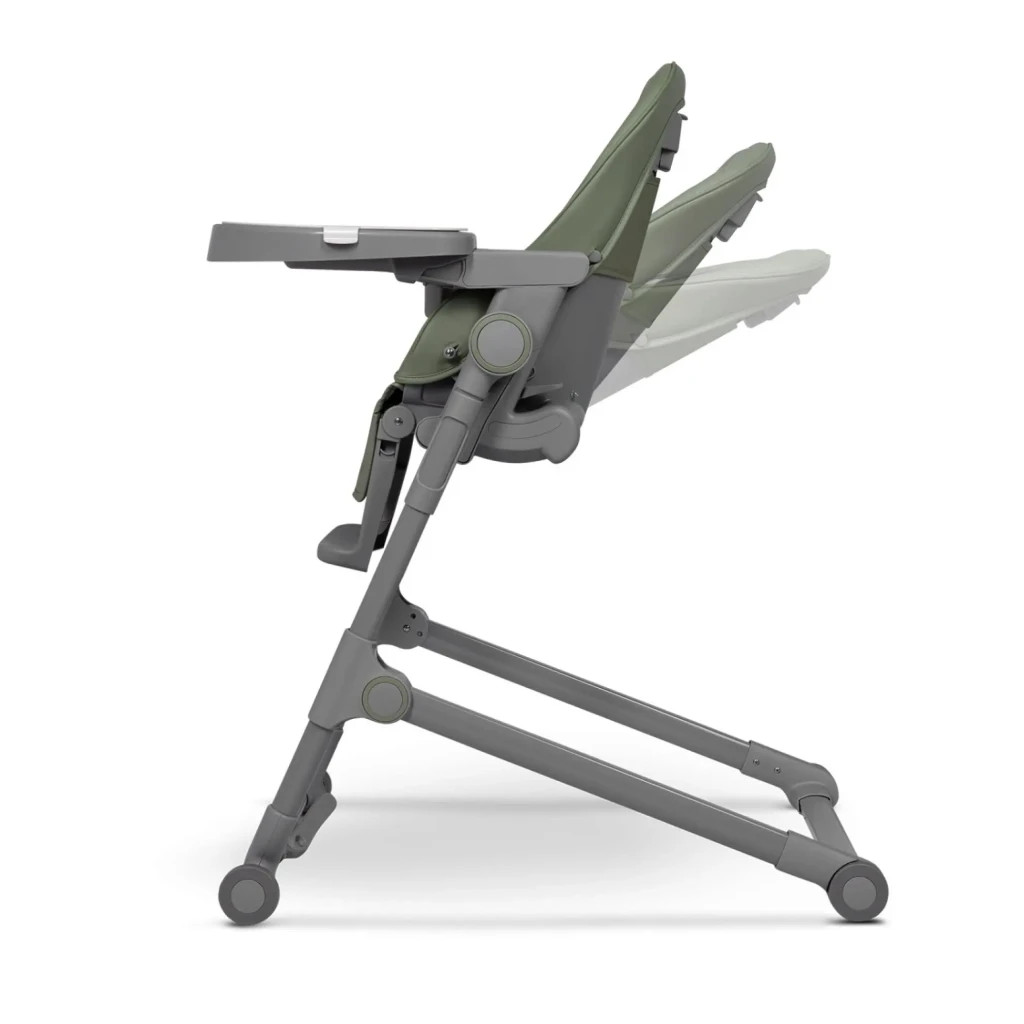 Стілець для годування Lionelo шезлонг Cora Plus Green Olive (LO-CORA PLUS GREEN OLIVE) - изображение 5