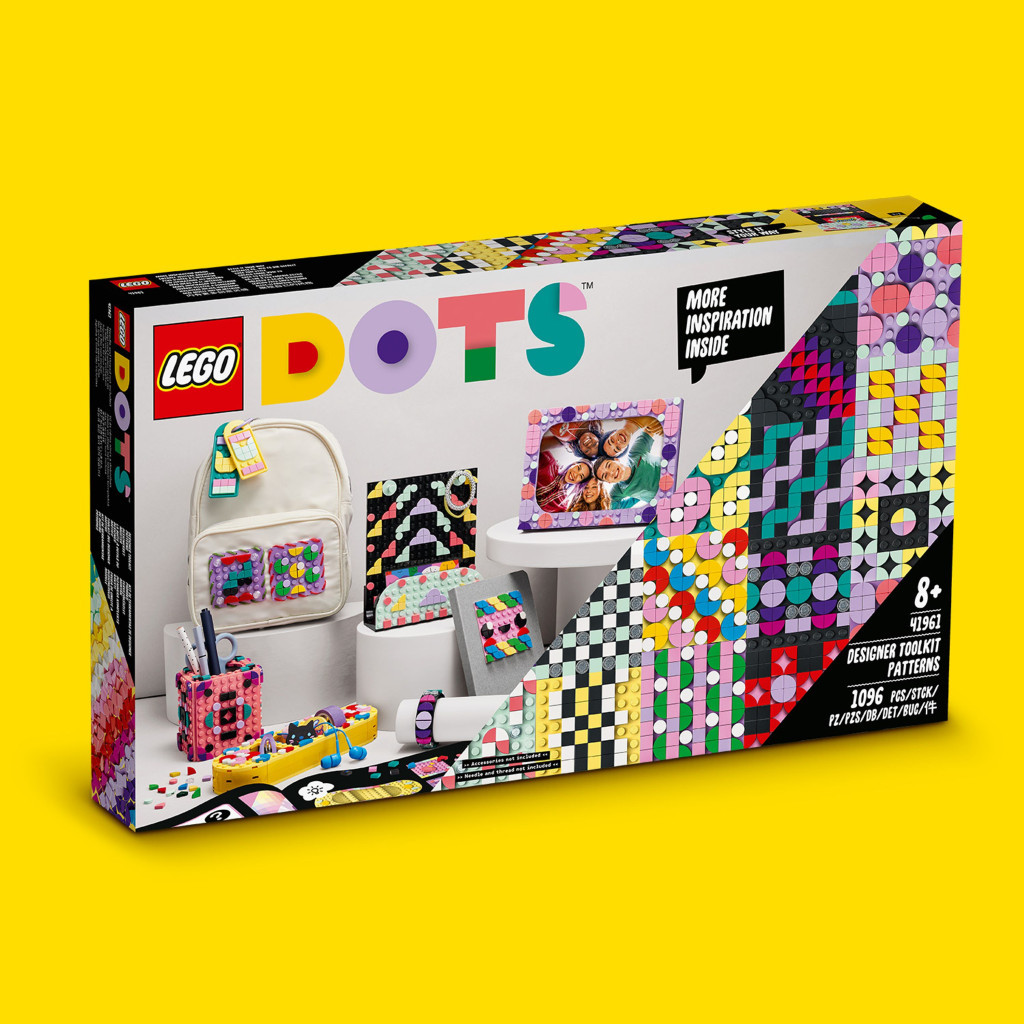 Конструктор LEGO DOTS Дизайнерський набір - Візерунки 1096 деталей (41961) - зображення 8
