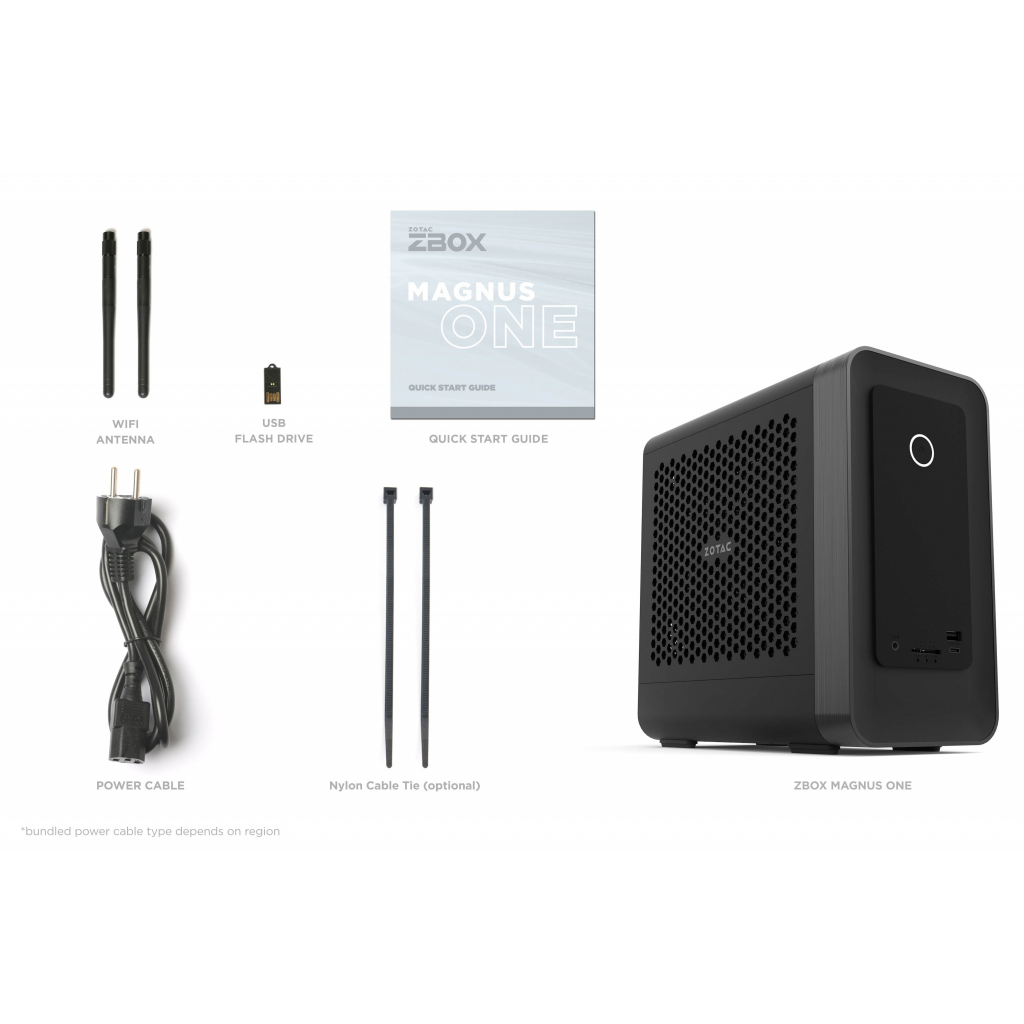 Комп'ютер Zotac MAGNUS ONE ECM53060C (Barebone) / i5-10400 / RTX 3060 (ZBOX-ECM53060C-BE) - зображення 6