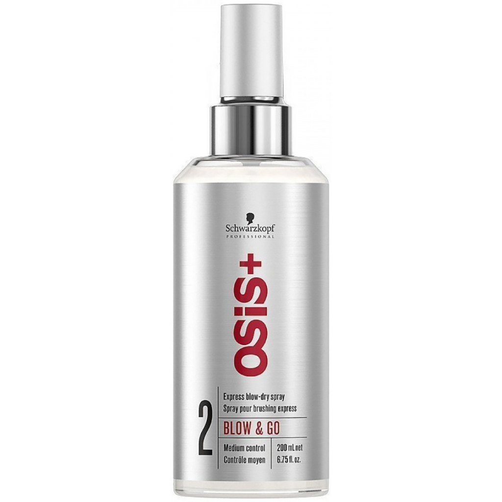 Спрей для волосся Schwarzkopf Professional Osis+ Blow&Go Експрес для гладкості і приск. сушіння 200 м (4045787314090) - зображення 1