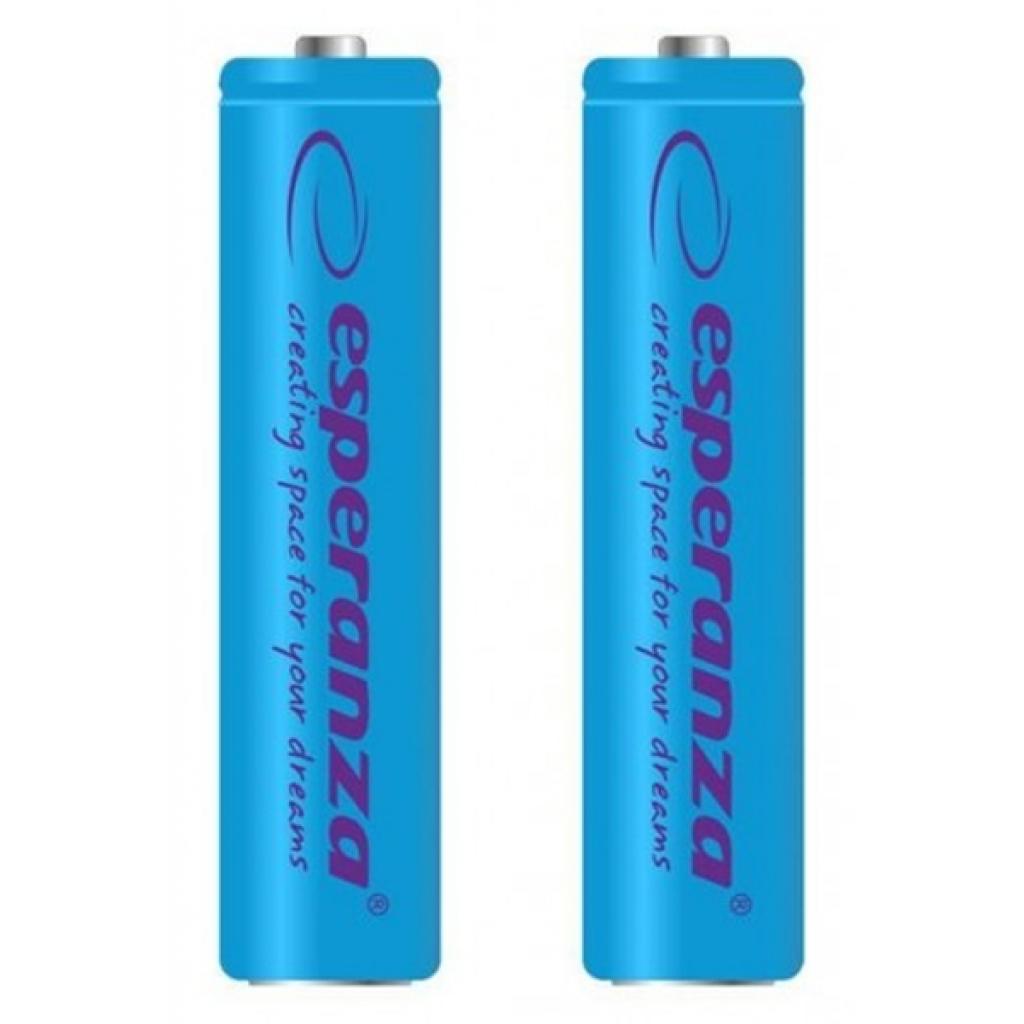 Акумулятор Esperanza AAA 1000mAh Ni-MH * 2 blue (EZA101B) - зображення 1