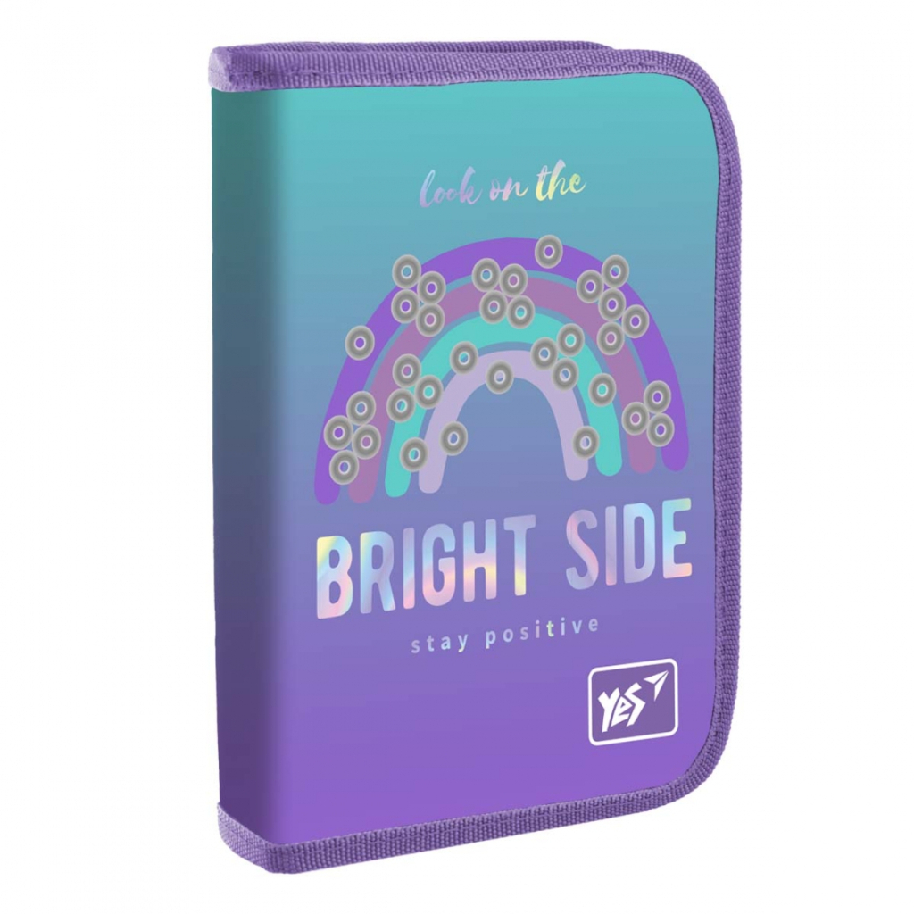 Пенал Yes HP-02 одинарний без клапана Good Vibes (533407) - зображення 1