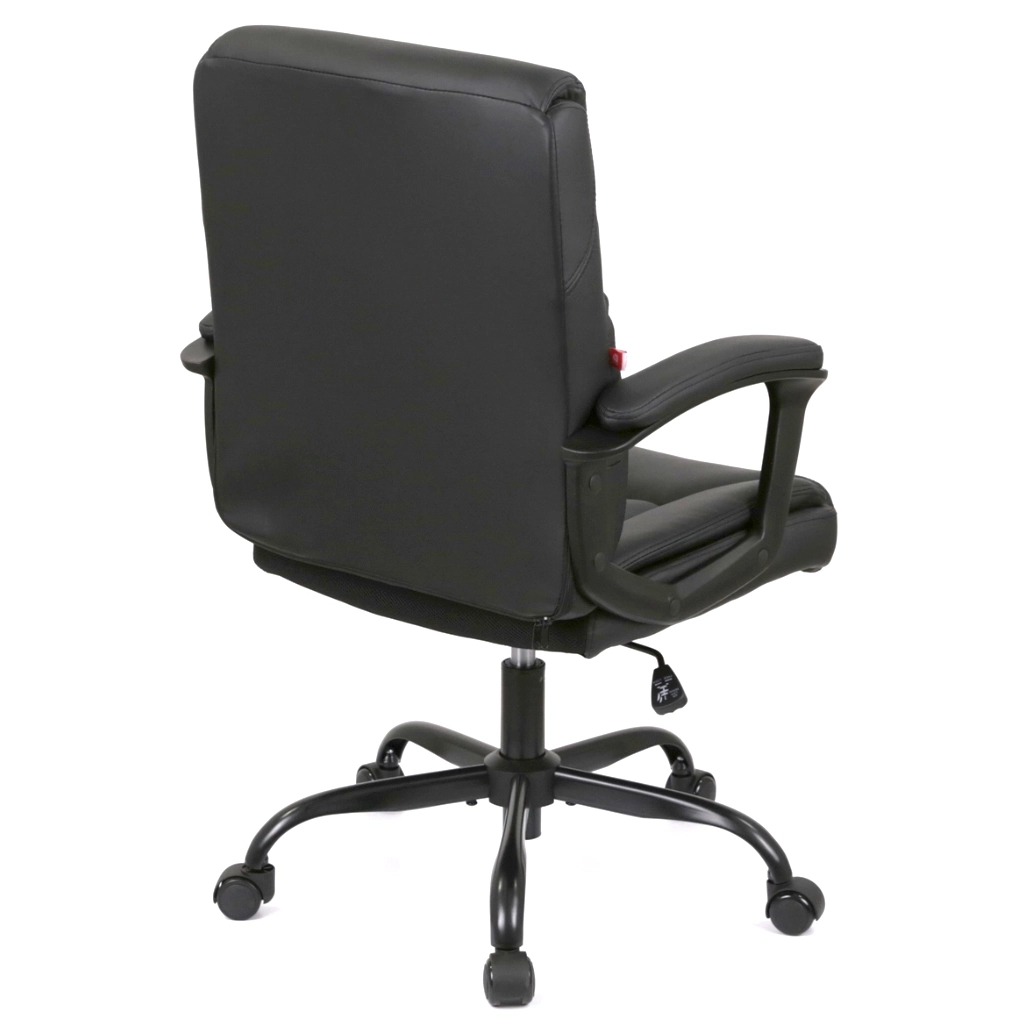 Офісне крісло Аклас Лівар TILT 10002M Чорний (PU Black) (00158598) - зображення 3