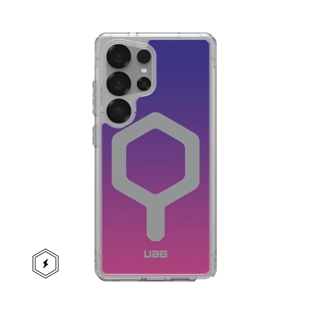 Чохол до мобільного телефона UAG Samsung Galaxy S25 Ultra Plyo with Magnet Purple/Pink Ombre (214486114995) - зображення 1