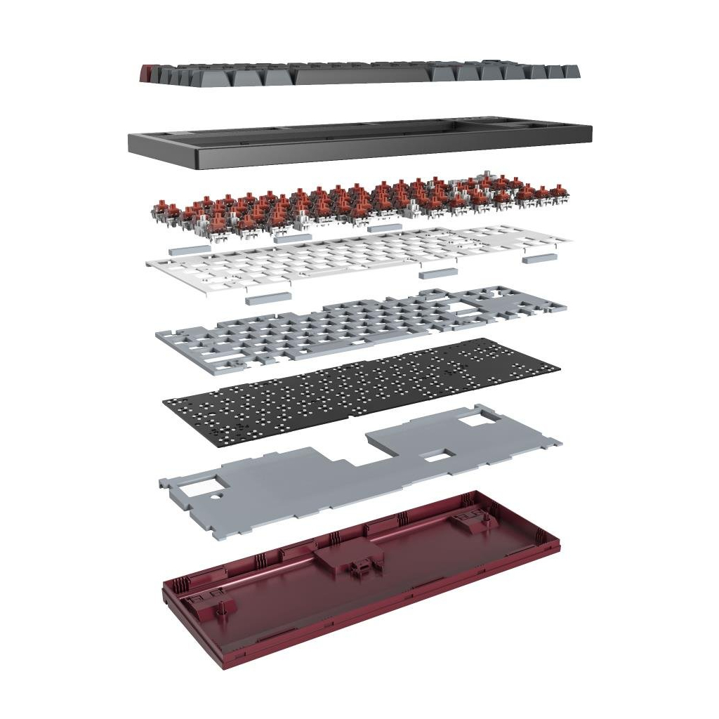 Клавіатура MONTECH Darkness MK87DR TKL DR USB UA Black (MK87DR) - зображення 8