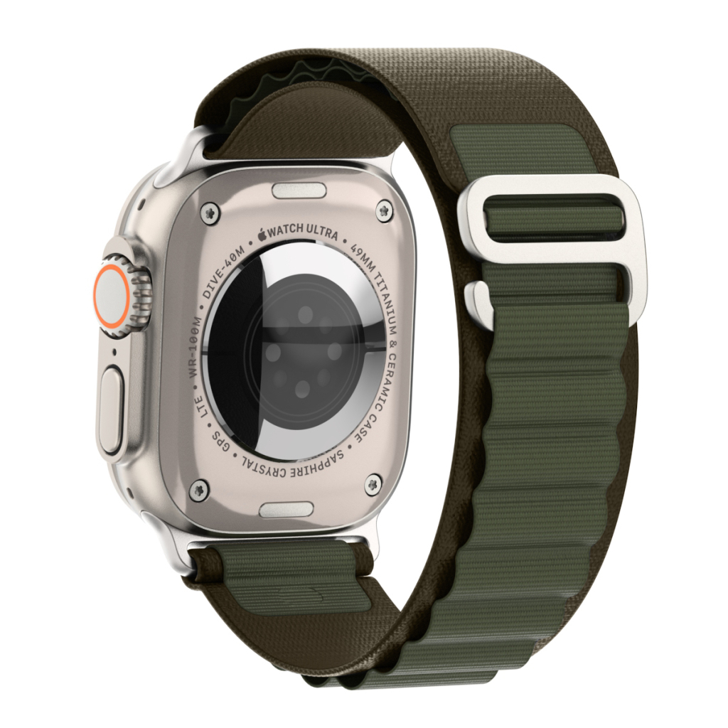 Ремінець до смарт-годинника Armorstandart Alpina Band для Apple Watch 42 (Series 11-10)/41/40/38 Olive (ARM81044) - изображение 5